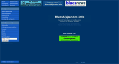 Desktop Screenshot of bluesaixpander.info